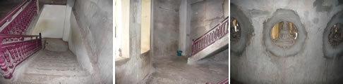 パトゥーサイ内部の階段